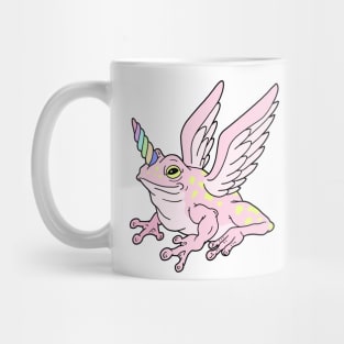 Pink Frog Unicorn Mug